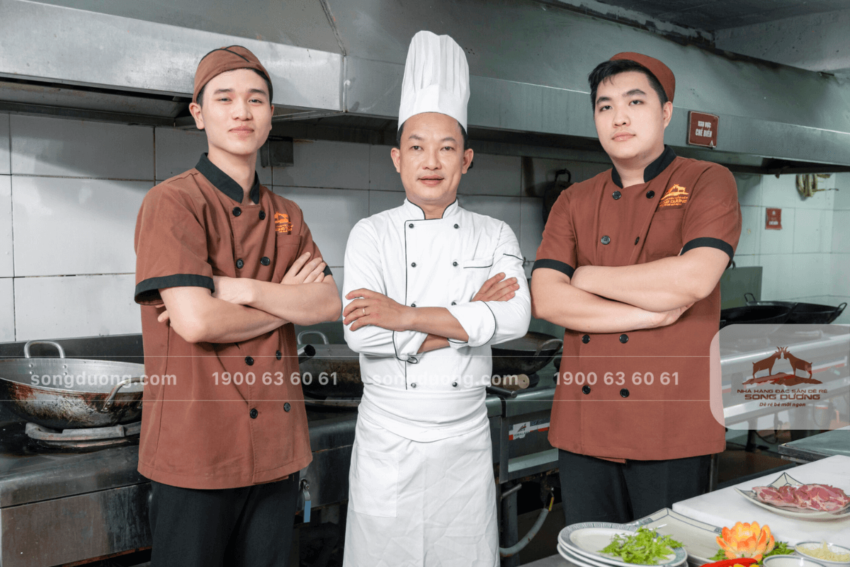 Đội ngũ Chef tài hoa với hơn 20 năm kinh nghiệm