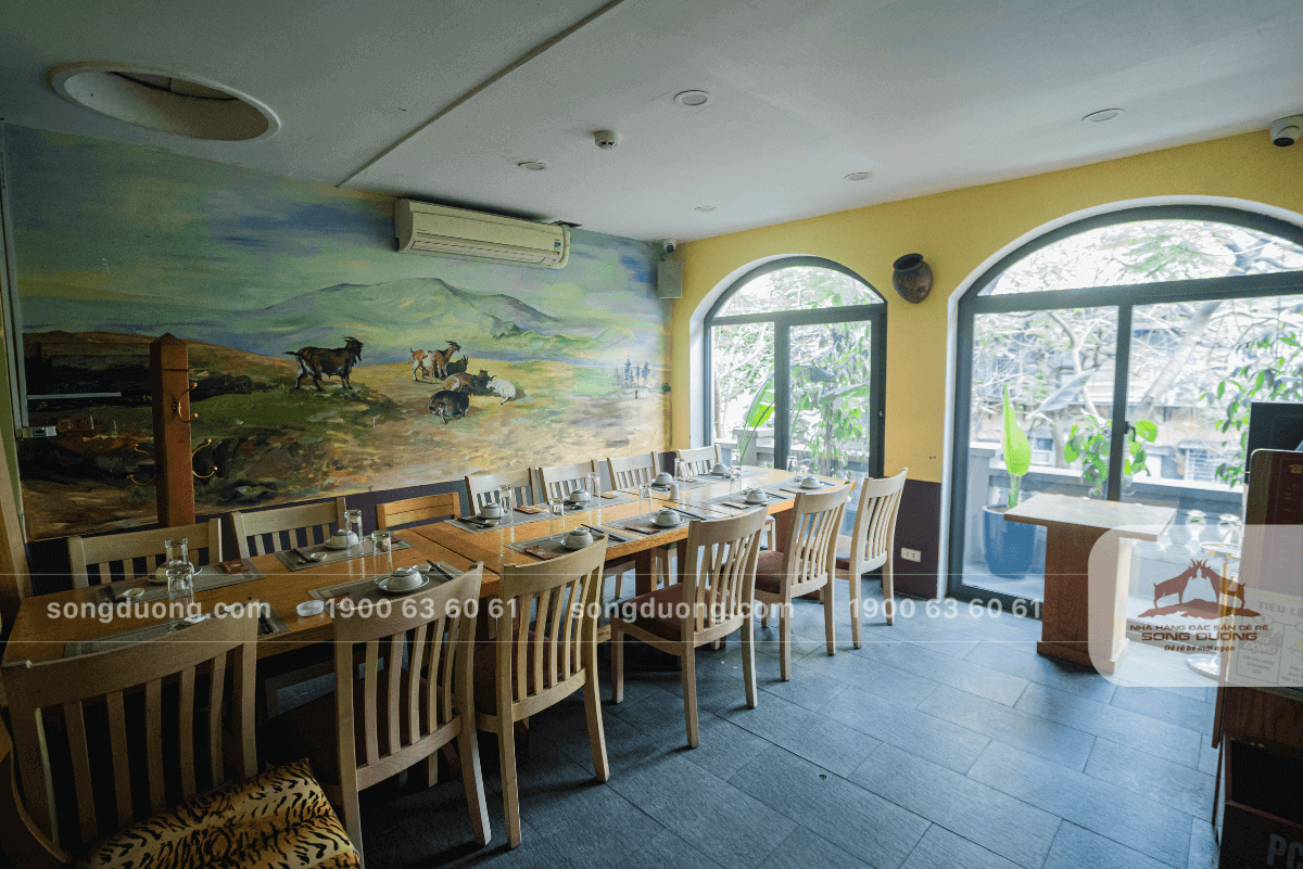 Không gian thoáng mát tại tầng 3 Song Dương 9 Hàn Thuyên