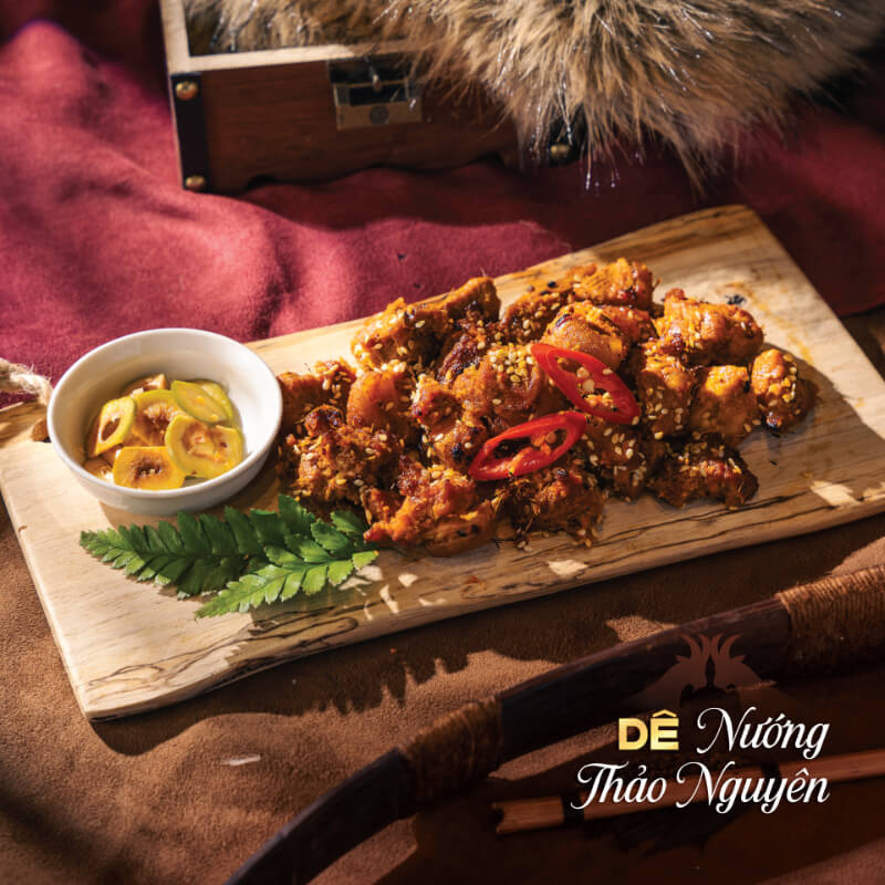 Món ăn mang hương vị lửa và khói