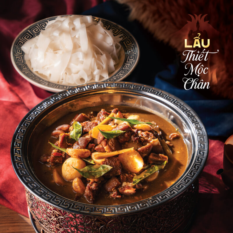 Món lẩu ấm nóng và bổ dưỡng trên bàn tiệc Song Dương